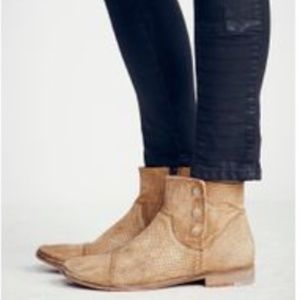 Free People Shadow Lark Perforated Booties Sz. 41/11